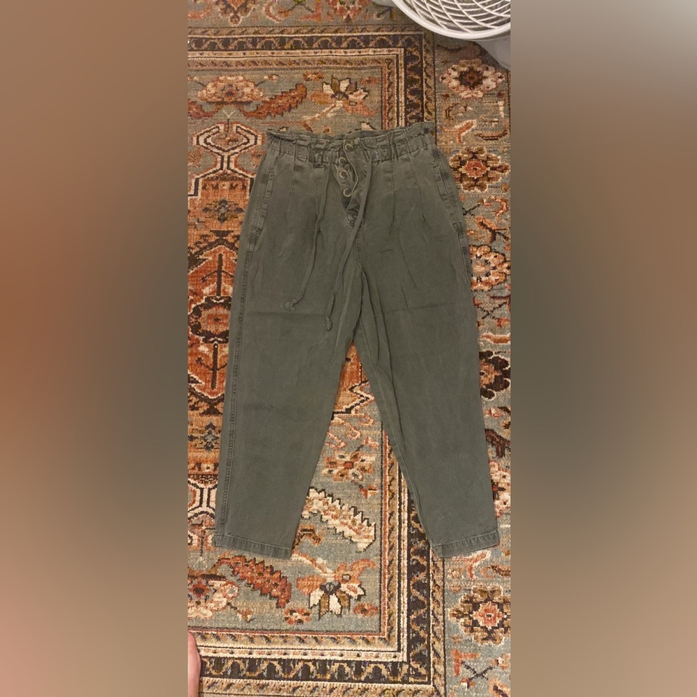 Free People dark green pants